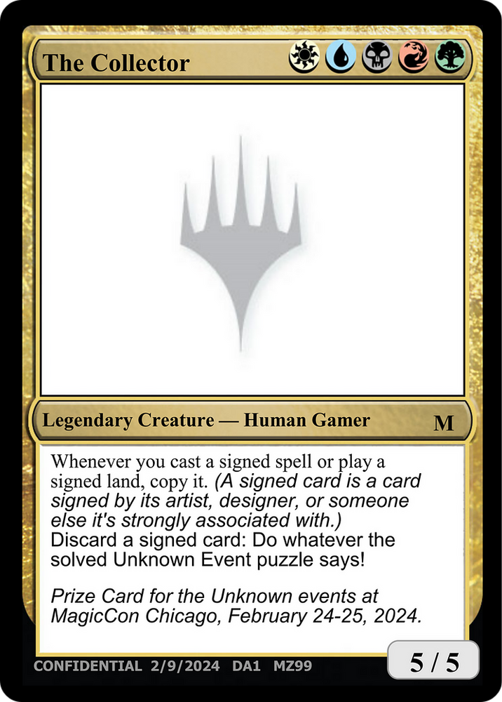 The Collector [Unknown Event] Magic: The Gathering