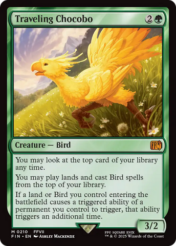 Traveling Chocobo [FINAL FANTASY] Magic: The Gathering
