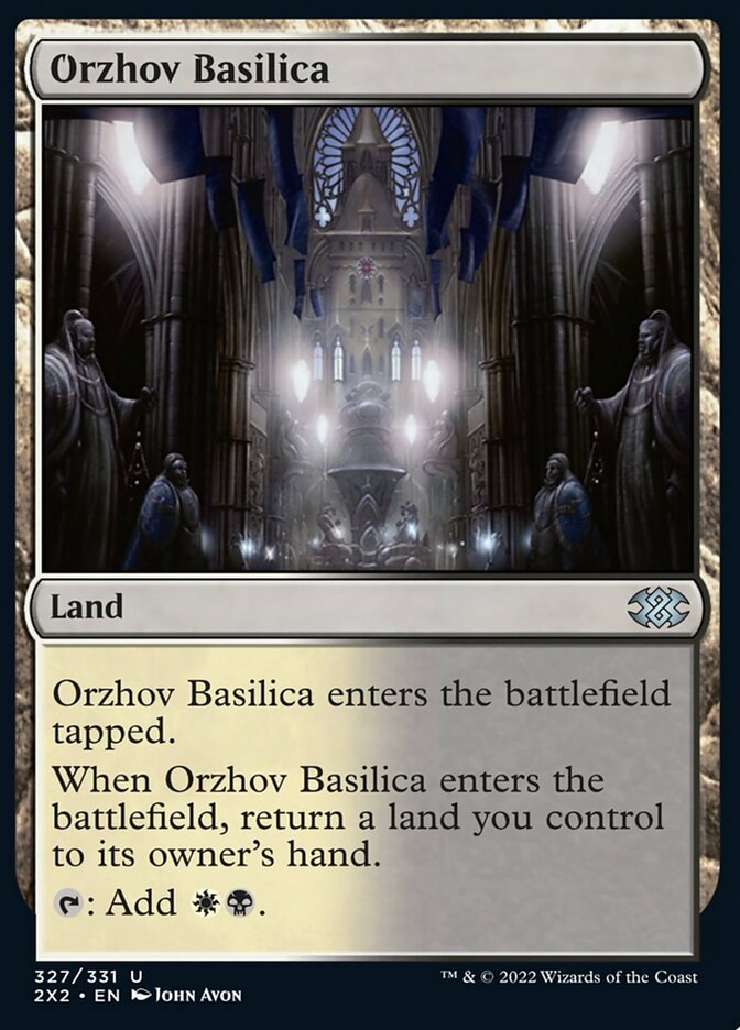 Orzhov Basilica [Double Masters 2022] Magic: The Gathering