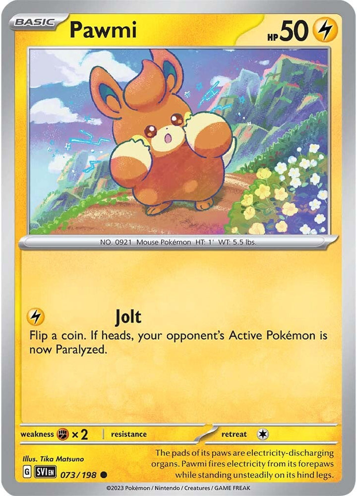 Pawmi (073/198) [Scarlet & Violet: Base Set] Pokémon