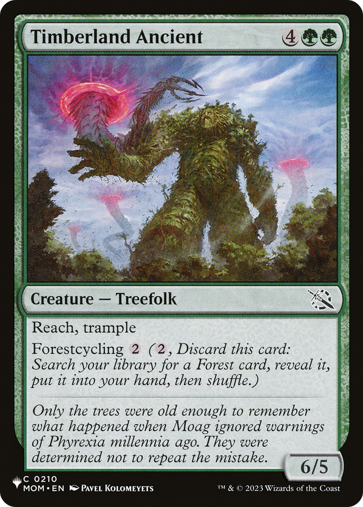 Timberland Ancient [The List] Magic: The Gathering