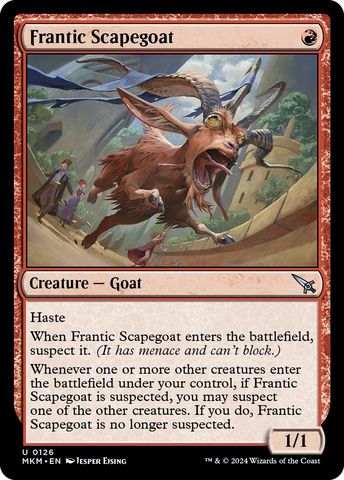 Frantic Scapegoat [Murders at Karlov Manor] Magic: The Gathering