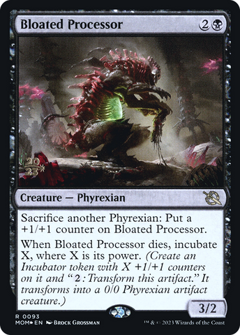 Bloated Processor [March of the Machine Prerelease Promos] Magic: The Gathering