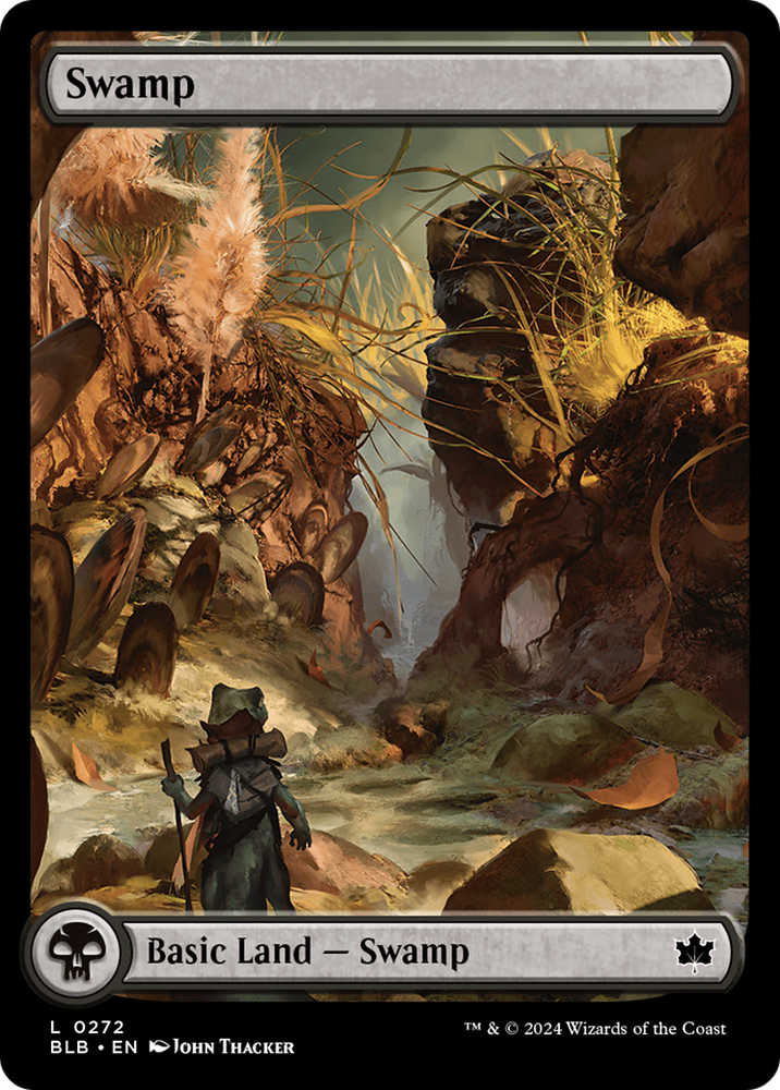 Swamp (0272) [Bloomburrow] Magic: The Gathering