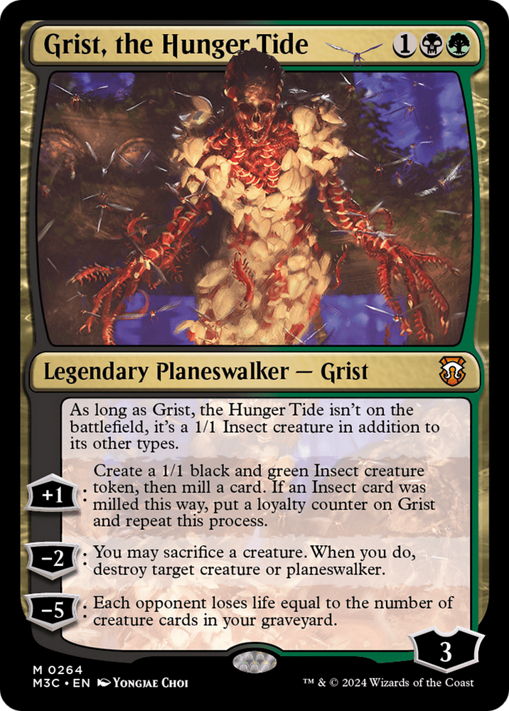 Grist, the Hunger Tide [Modern Horizons 3 Commander] Magic: The Gathering