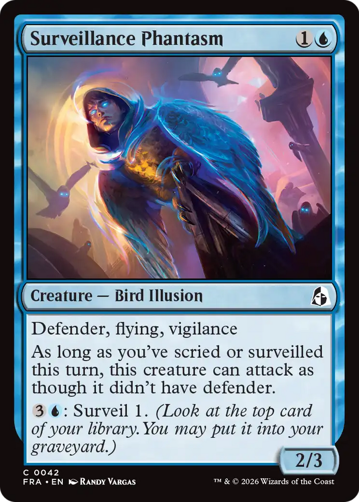 Surveillance Phantasm [Reality Fracture] Magic: The Gathering