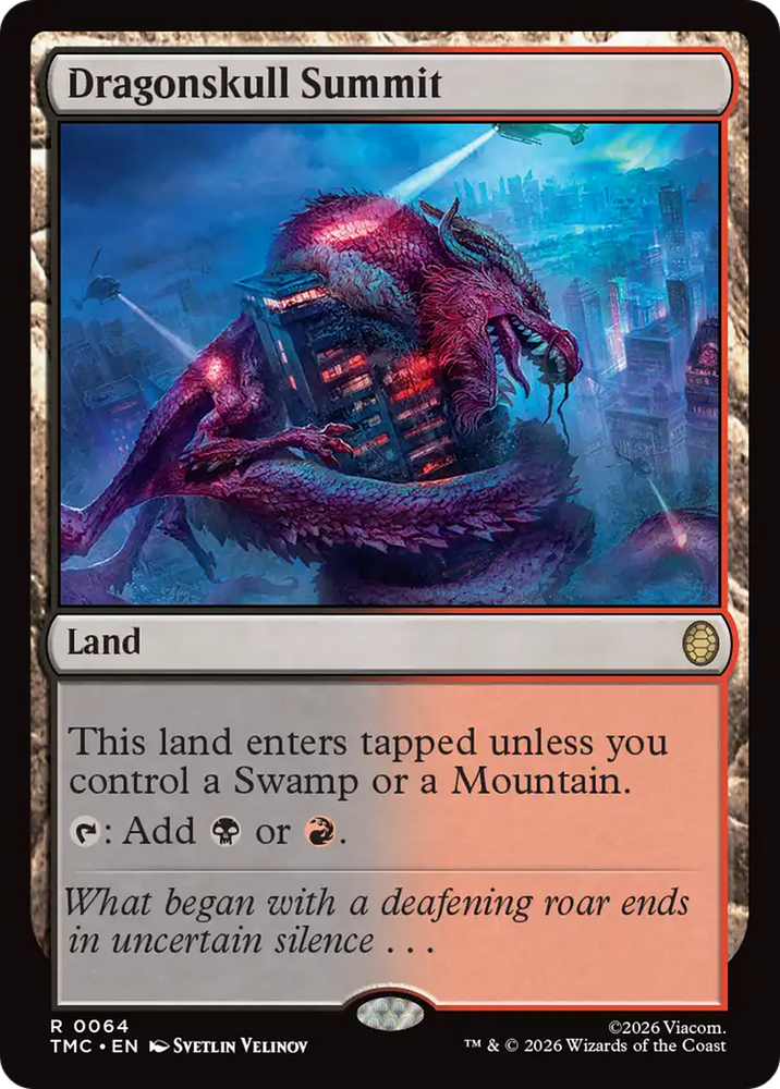 Dragonskull Summit [Teenage Mutant Ninja Turtles Commander] Magic: The Gathering