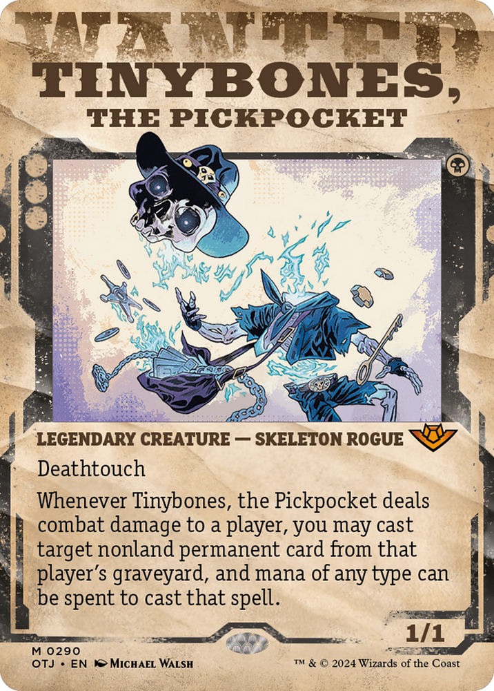 Tinybones, the Pickpocket (Showcase) [Outlaws of Thunder Junction] Magic: The Gathering