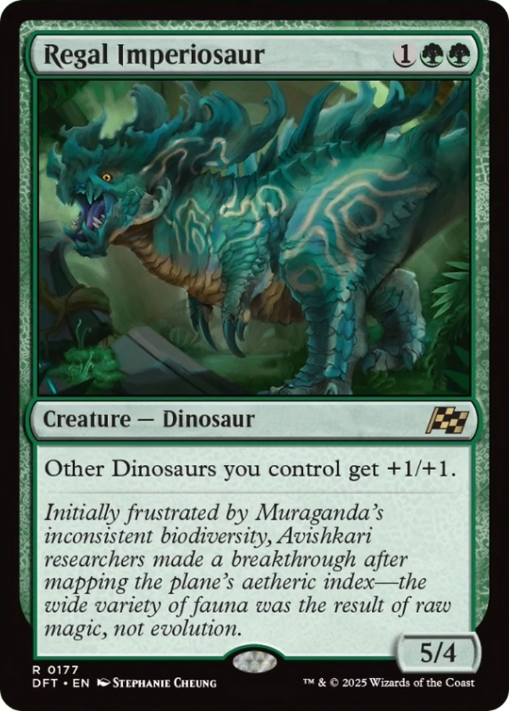 Regal Imperiosaur [Aetherdrift] Magic: The Gathering