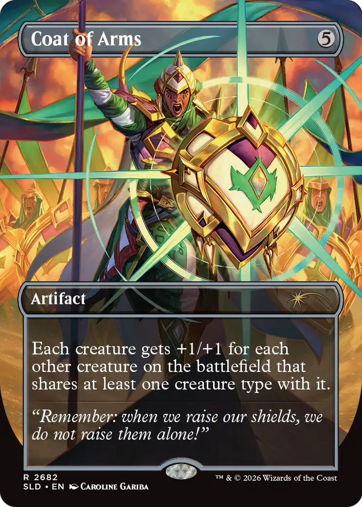 Coat of Arms (2682) [Secret Lair Drop Series] Magic: The Gathering