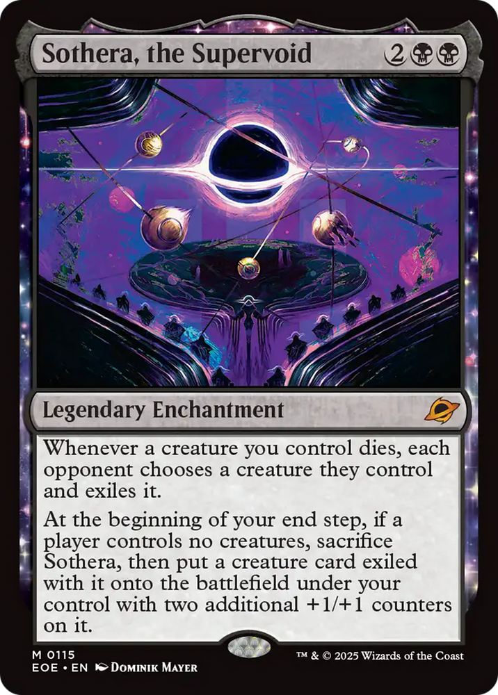Sothera, the Supervoid [Edge of Eternities] Magic: The Gathering