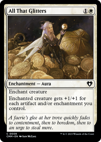 All That Glitters [Commander Masters] Magic: The Gathering