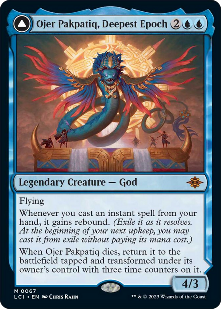 Ojer Pakpatiq, Deepest Epoch // Temple of Cyclical Time [The Lost Caverns of Ixalan] Magic: The Gathering