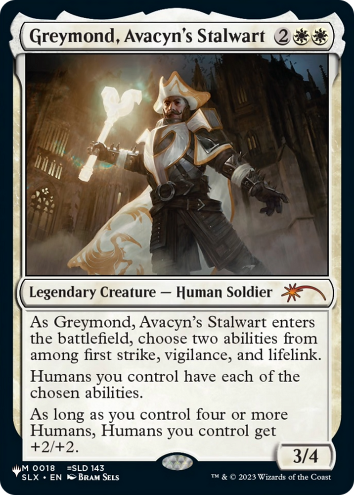 Greymond, Avacyn's Stalwart [The List] Magic: The Gathering