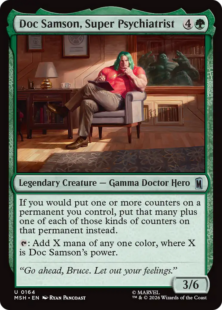 Doc Samson, Super Psychiatrist [Marvel Super Heroes] Magic: The Gathering