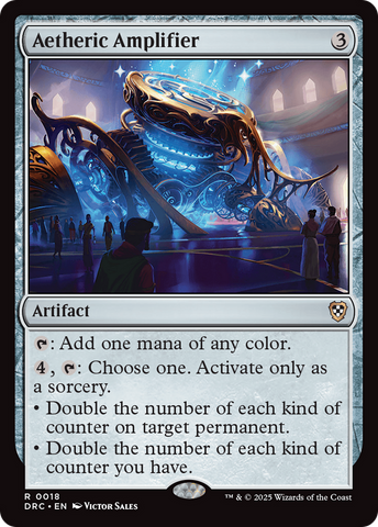 Aetheric Amplifier [Aetherdrift Commander] Magic: The Gathering
