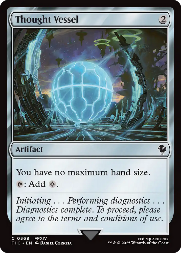 Thought Vessel [FINAL FANTASY Commander] Magic: The Gathering