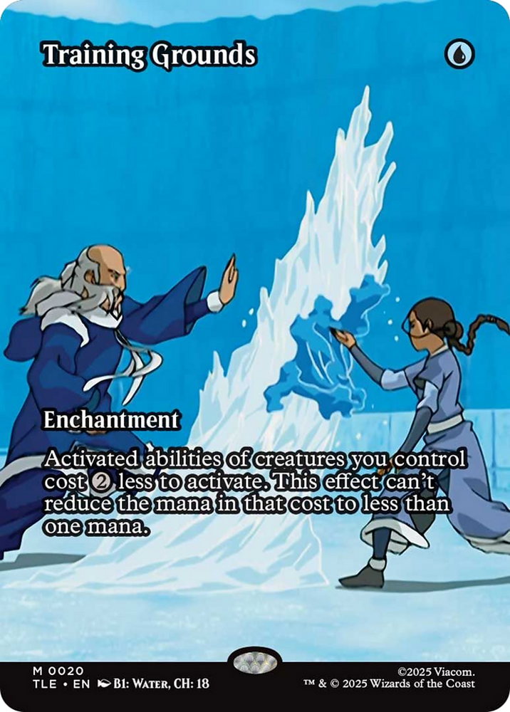 Training Grounds (Borderless) [Avatar: The Last Airbender: Eternal-Legal] Magic: The Gathering