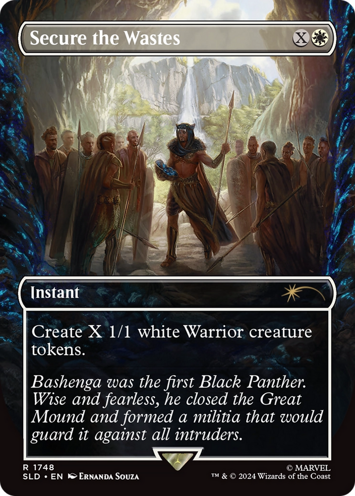 Secure the Wastes (Rainbow Foil) [Secret Lair Drop Series] Magic: The Gathering