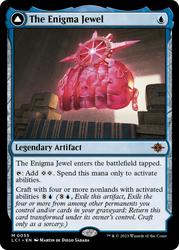 The Enigma Jewel // Locus of Enlightenment [The Lost Caverns of Ixalan] Magic: The Gathering
