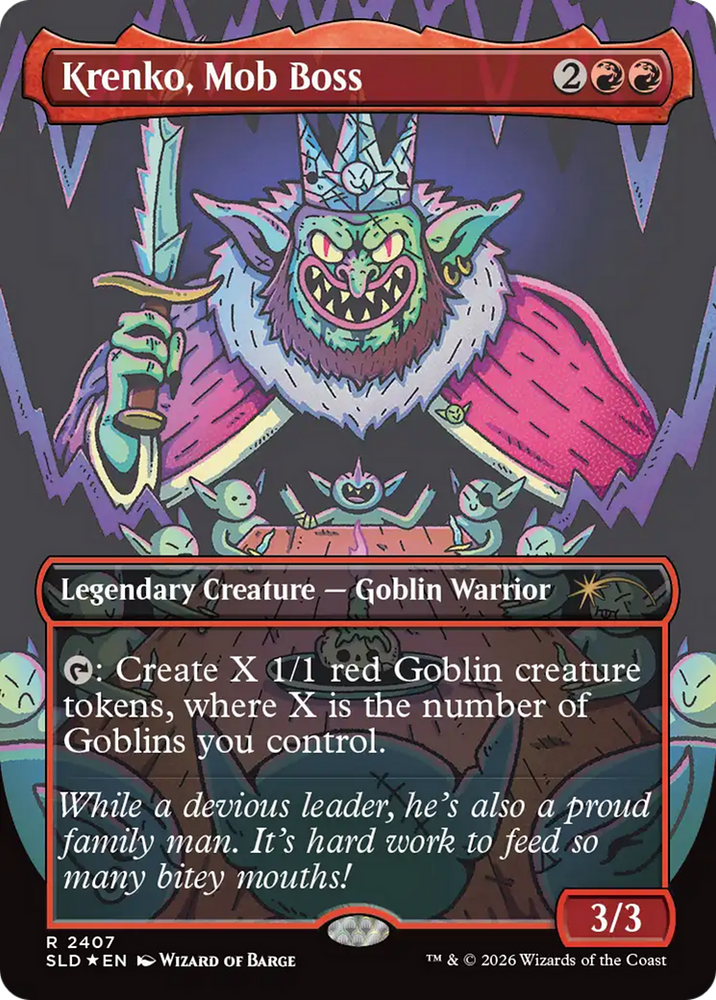 Krenko, Mob Boss [Secret Lair Drop Series] Magic: The Gathering
