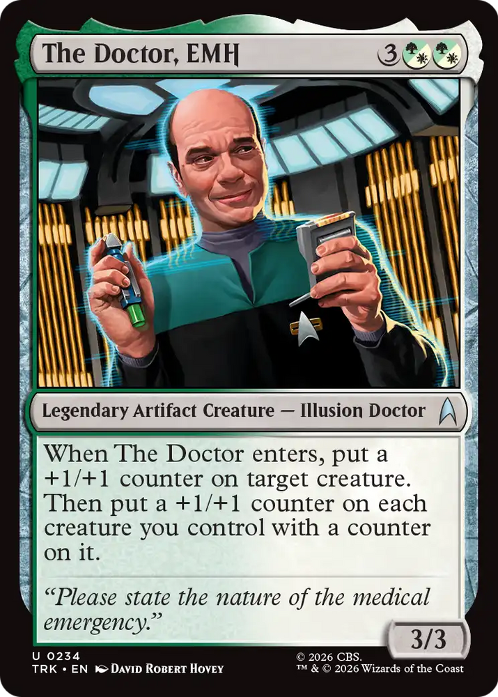 The Doctor, EMH [Star Trek] Magic: The Gathering