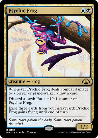 Psychic Frog [Modern Horizons 3] Magic: The Gathering