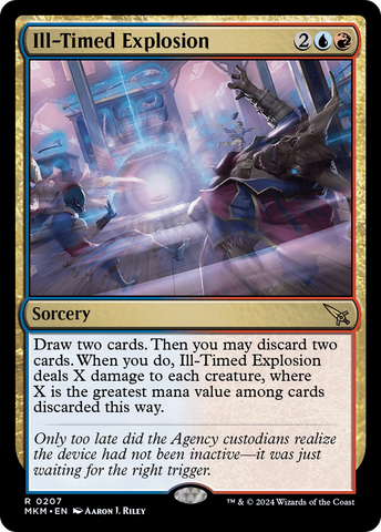 Ill-Timed Explosion [Murders at Karlov Manor] Magic: The Gathering