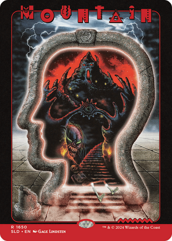 Mountain (1650) [Secret Lair Drop Series] Magic: The Gathering