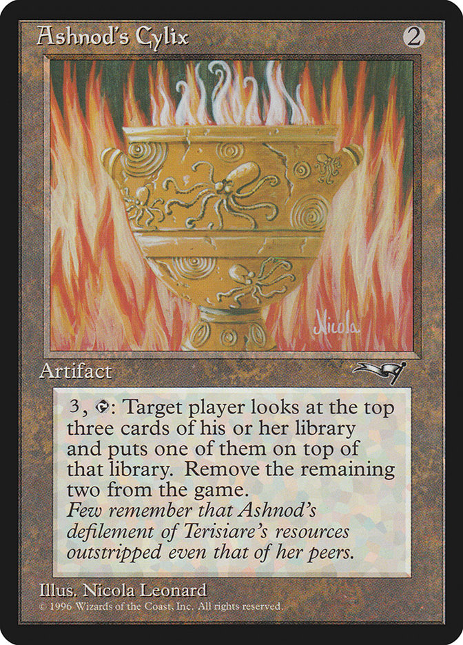 Ashnod's Cylix [Alliances] Magic: The Gathering