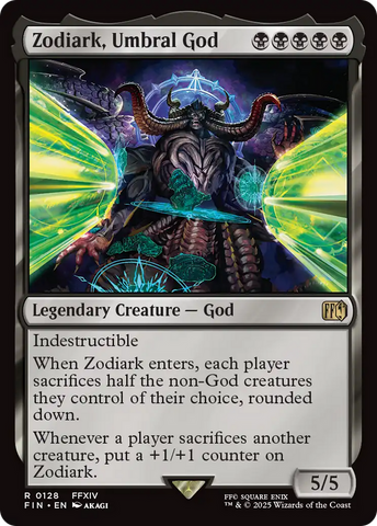 Zodiark, Umbral God [FINAL FANTASY] Magic: The Gathering