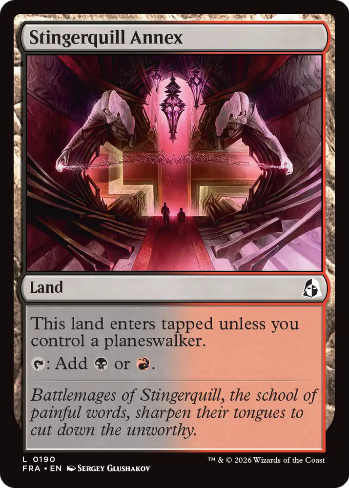 Stingerquill Annex [Reality Fracture] Magic: The Gathering
