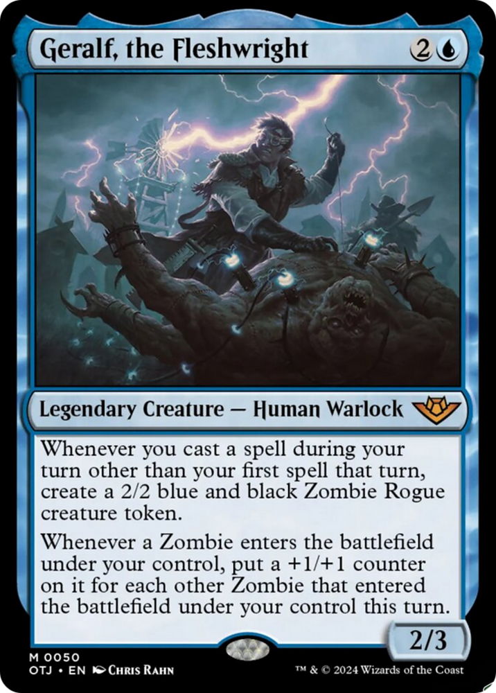 Geralf, the Fleshwright [Outlaws of Thunder Junction] Magic: The Gathering