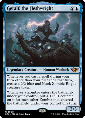 Geralf, the Fleshwright [Outlaws of Thunder Junction] Magic: The Gathering