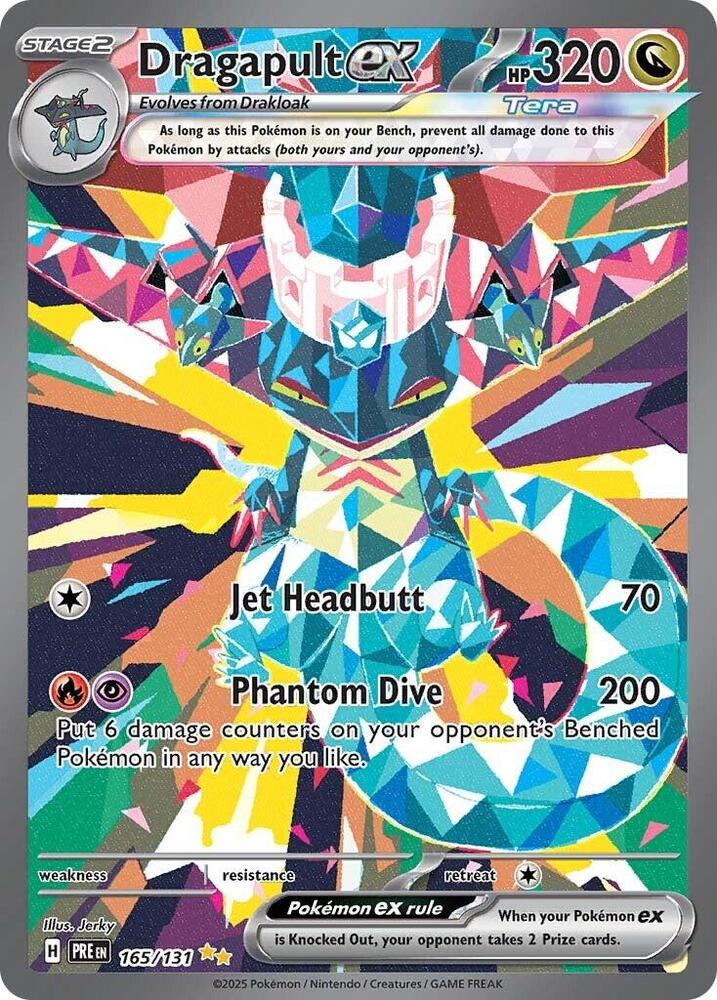 Dragapult ex (165/131) [Scarlet & Violet: Prismatic Evolutions] Pokémon