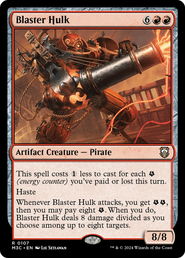 Blaster Hulk [Modern Horizons 3 Commander] Magic: The Gathering