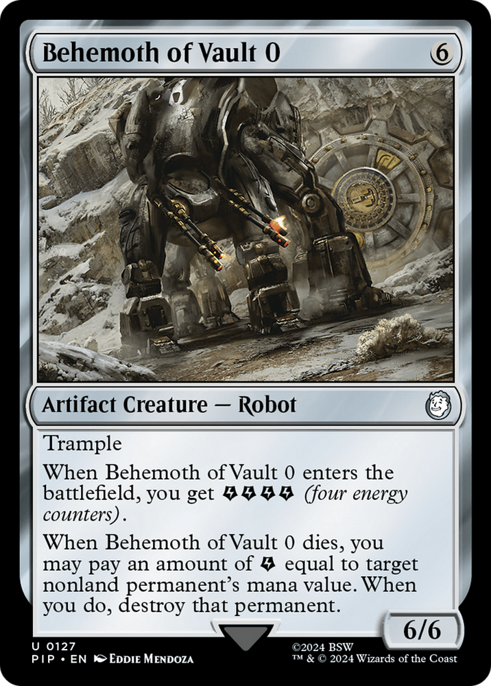 Behemoth of Vault 0 [Fallout] Magic: The Gathering