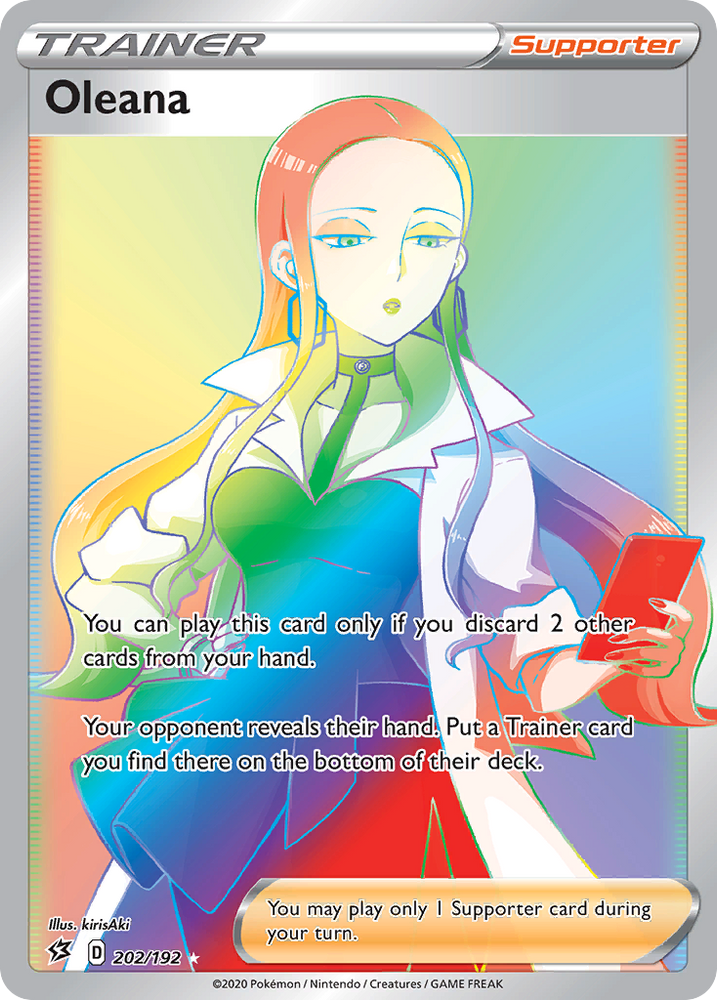 Oleana (202/192) [Sword & Shield: Rebel Clash] Pokémon
