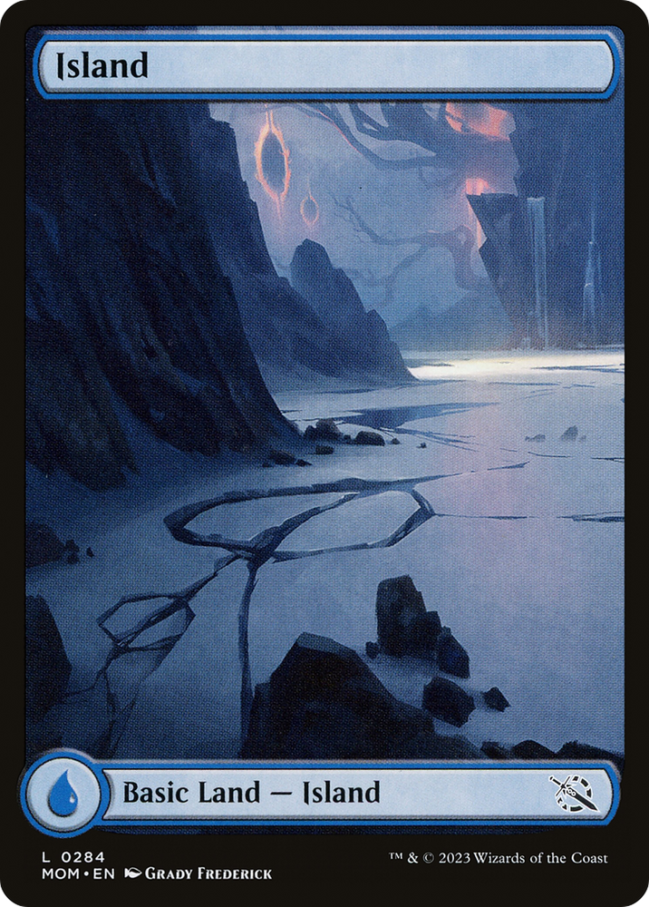 Island (284) [March of the Machine] Magic: The Gathering