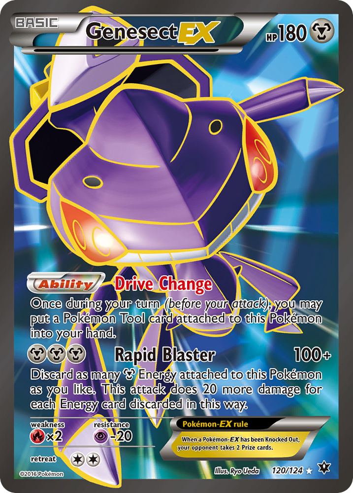 Genesect EX (120/124) [XY: Fates Collide] Pokémon