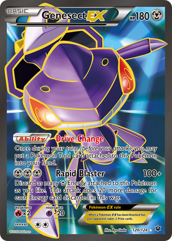 Genesect EX (120/124) [XY: Fates Collide] Pokémon