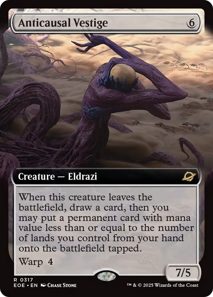 Anticausal Vestige (Extended Art) [Edge of Eternities] Magic: The Gathering