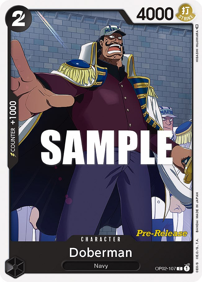 Doberman [Paramount War Pre-Release Cards] Bandai