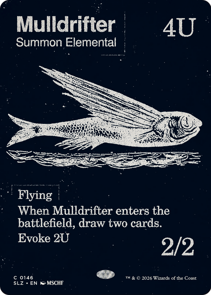Mulldrifter (0146) [Secret Lair x MSCHF: The Zeta Set] Magic: The Gathering