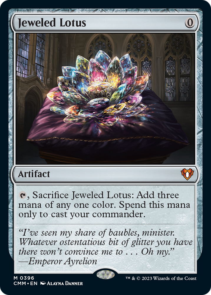 Jeweled Lotus [Commander Masters] Magic: The Gathering