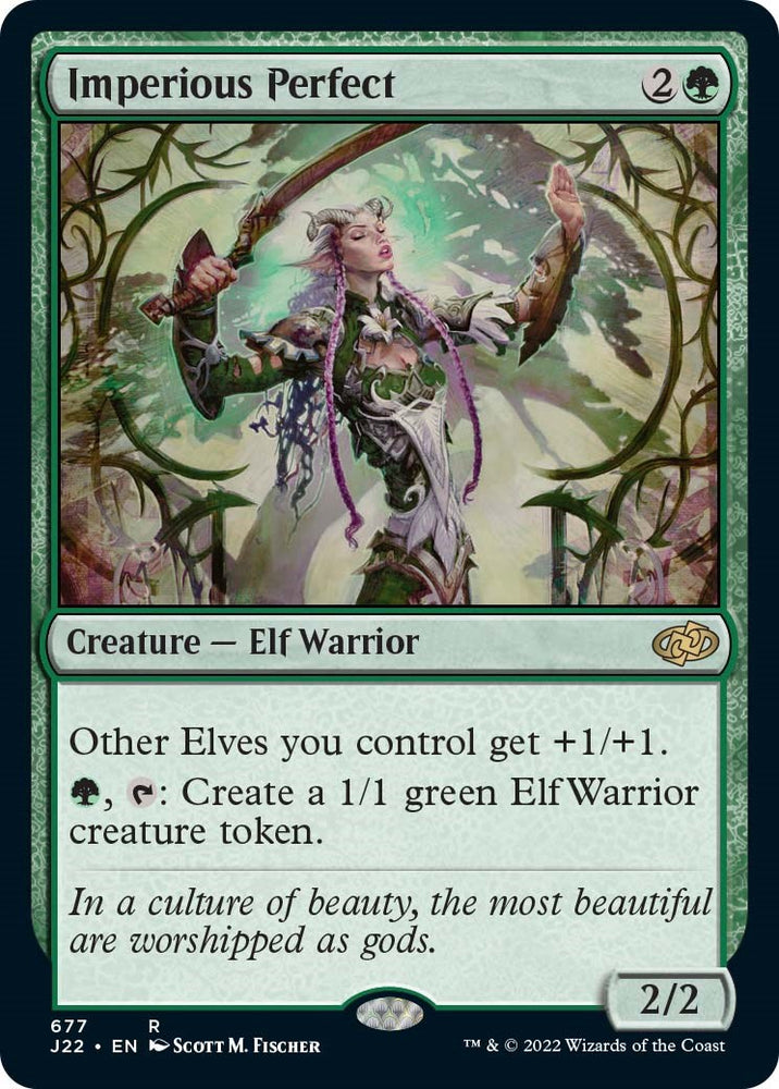 Imperious Perfect [Jumpstart 2022] Magic: The Gathering