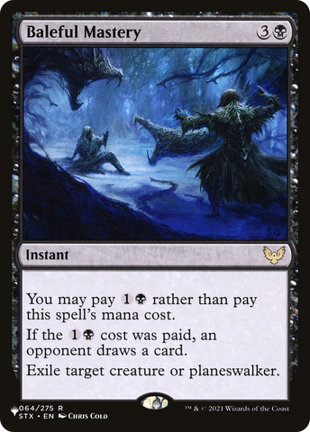 Baleful Mastery [The List] Magic: The Gathering