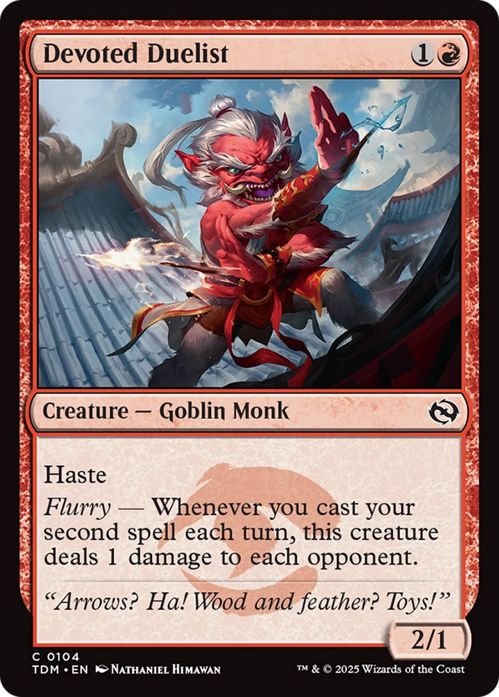 Devoted Duelist [Tarkir: Dragonstorm] Magic: The Gathering