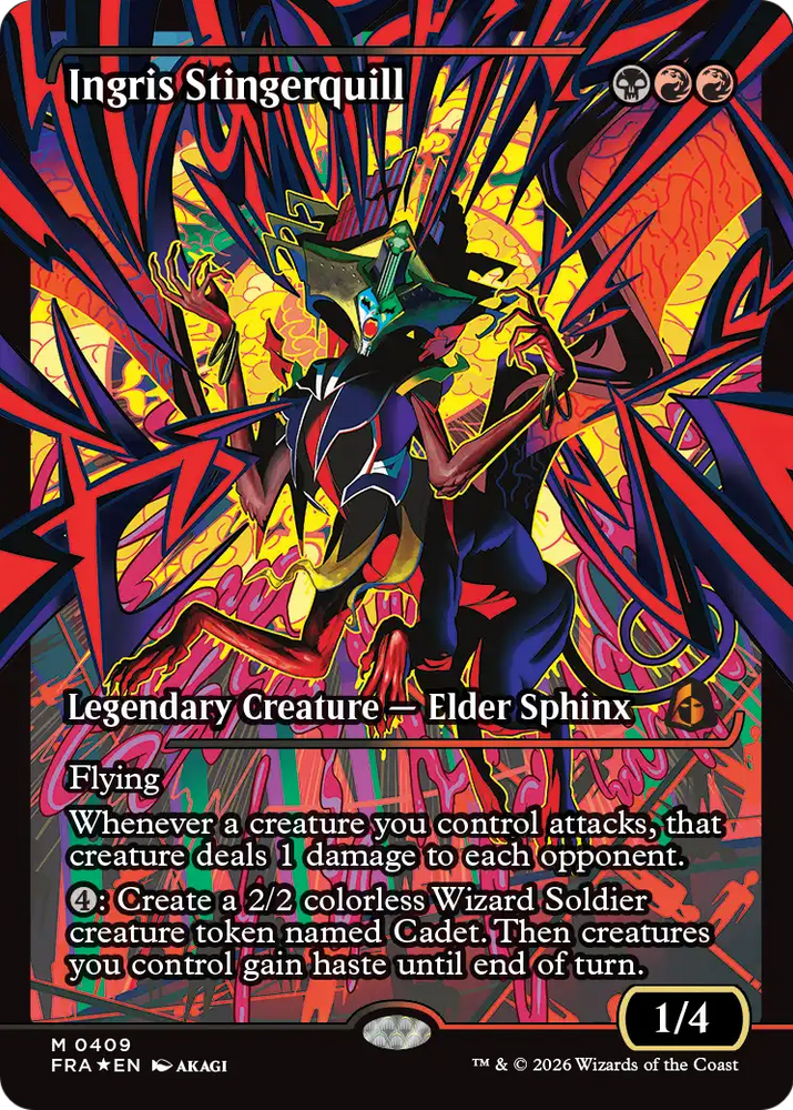 Ingris Stingerquill (Showcase) (0409) [Reality Fracture] Magic: The Gathering
