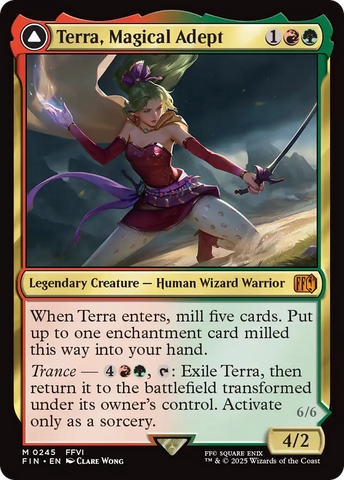 Terra, Magical Adept // Esper Terra [FINAL FANTASY] Magic: The Gathering